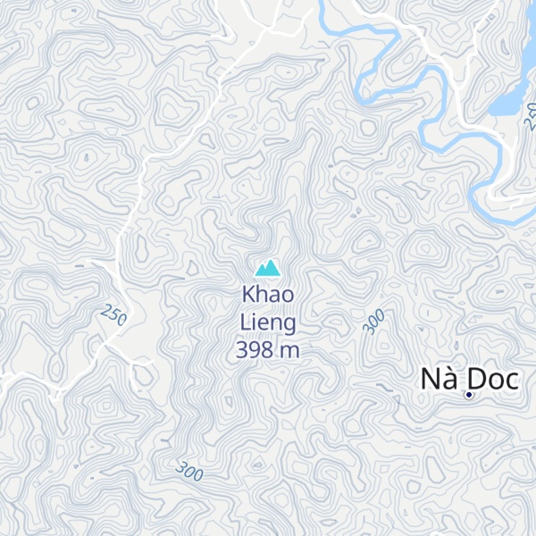 Map of Khao Lieng