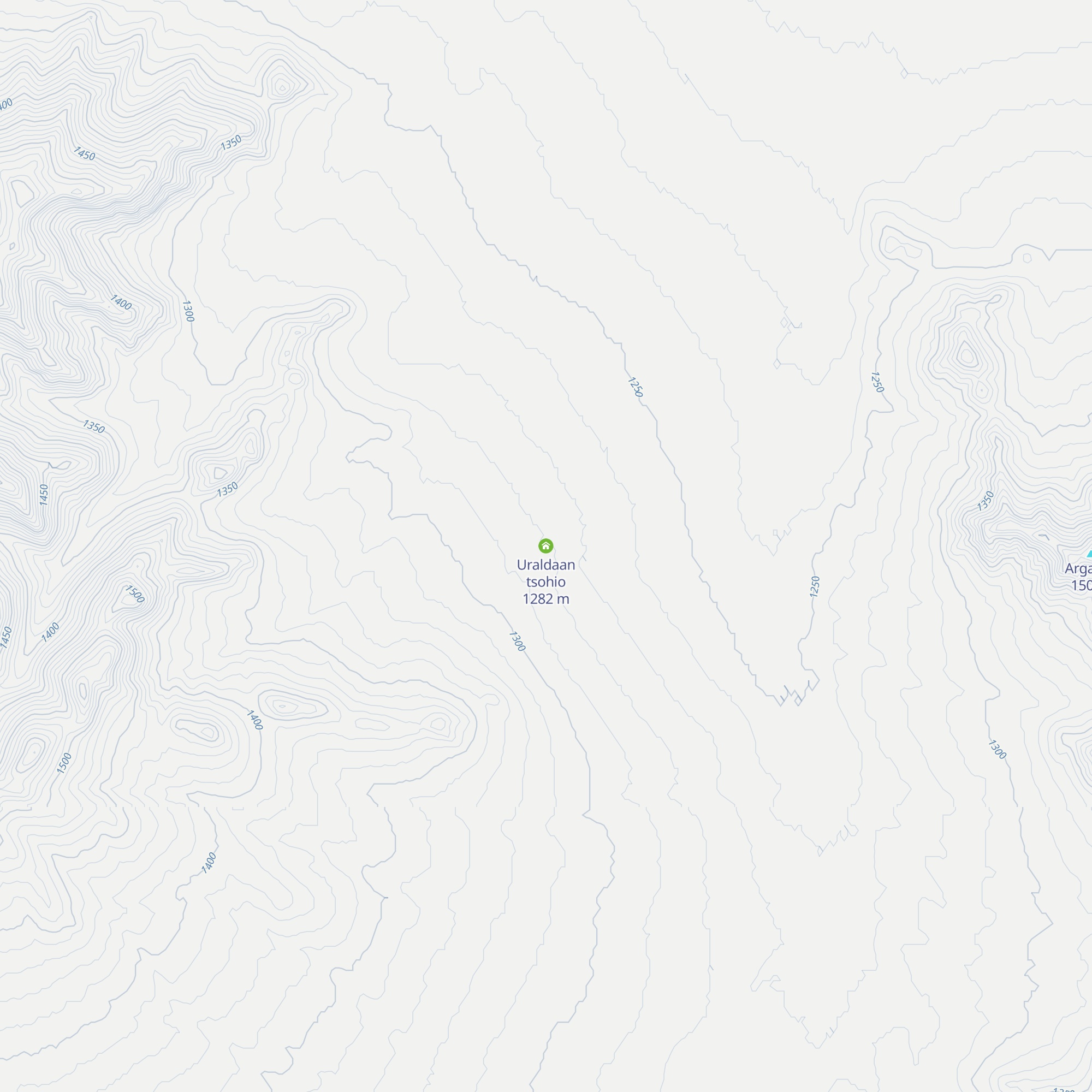 Uraldaan tsohio map