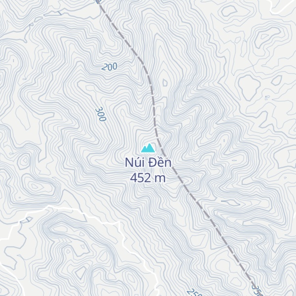 Map of Núi Đền
