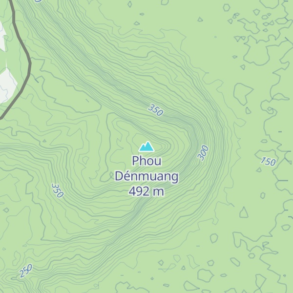 Map of Phou Dénmuang