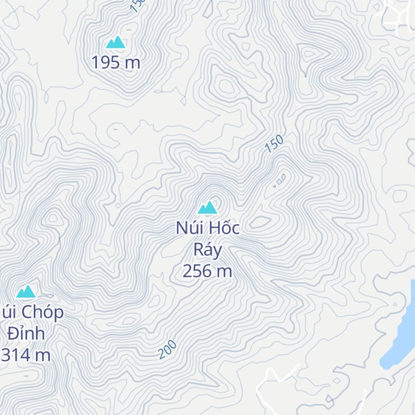 Map of Núi Hốc Ráy