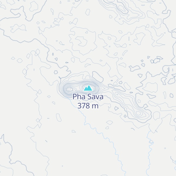 Map of Pha Sava