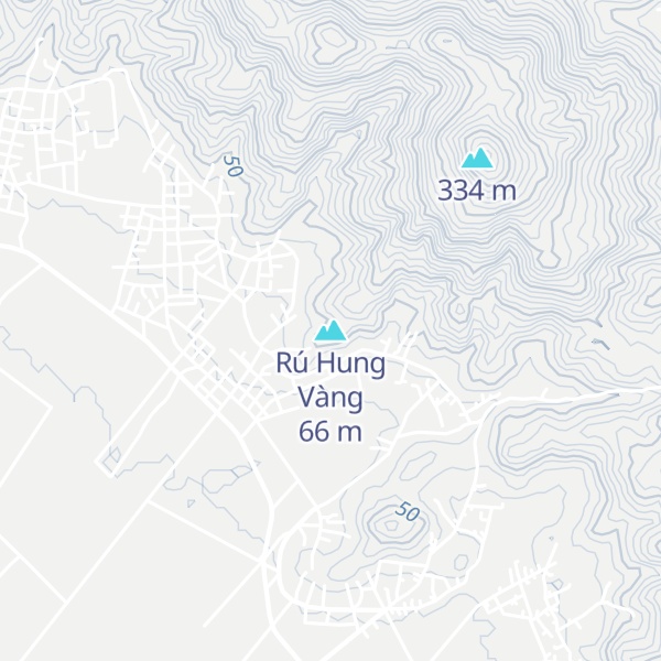 Map of Rú Hung Vàng