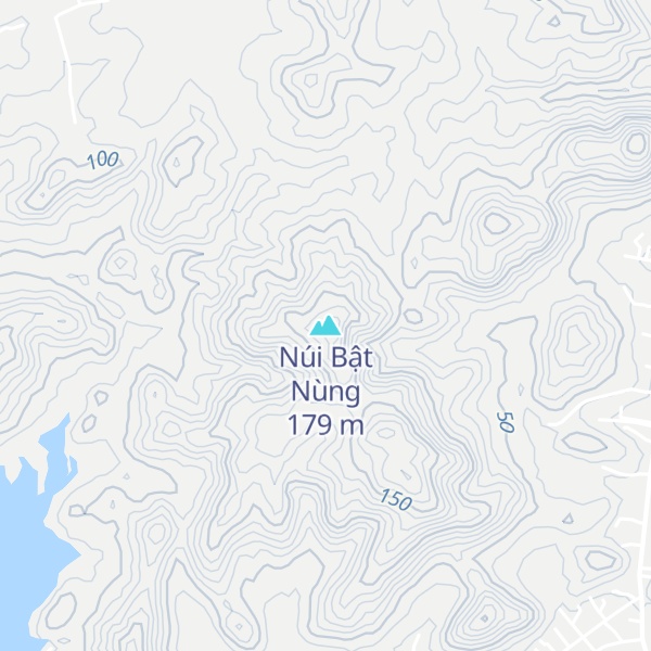 Map of Núi Bật Nùng