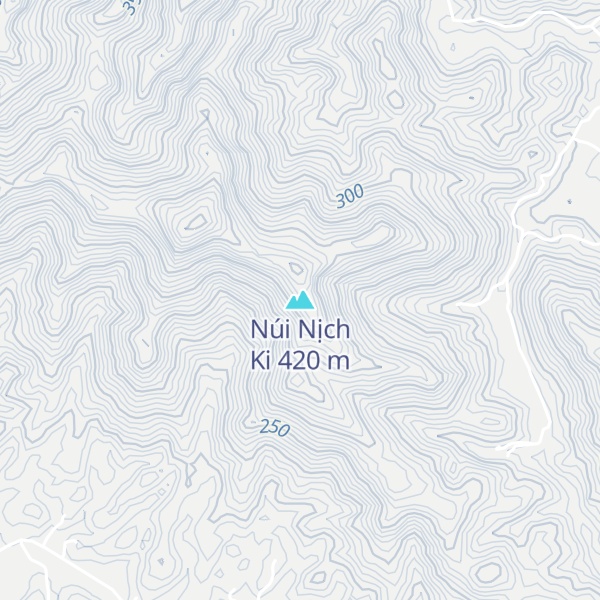 Map of Núi Nịch Ki
