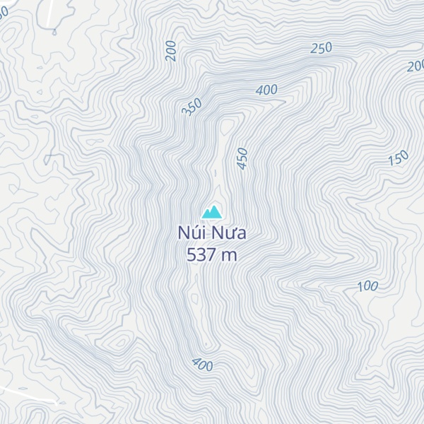 Map of Núi Nưa