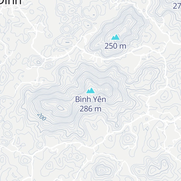 Map of Bình Yên
