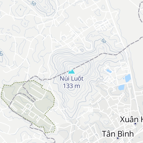 Map of Núi Luốt