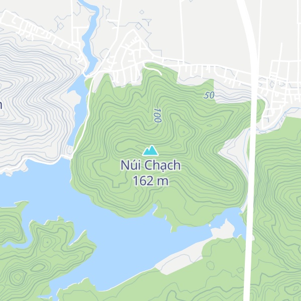 Map of Núi Chạch