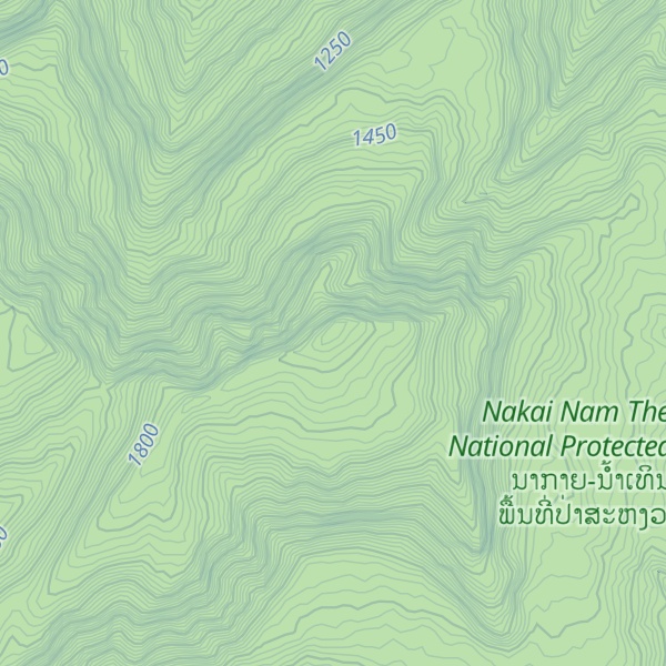 Map of Phou Hua