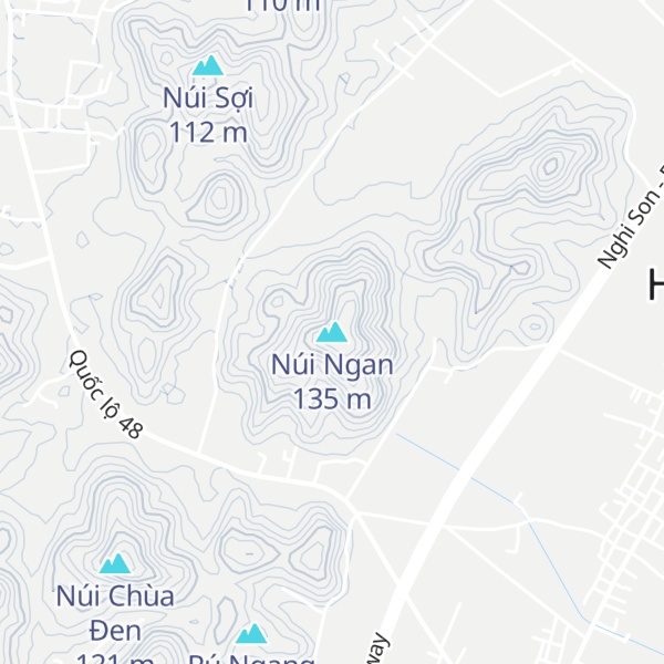 Map of Núi Ngan