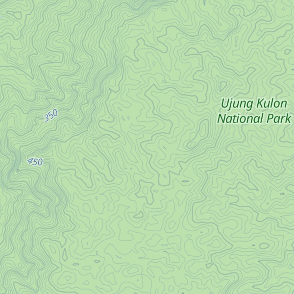 Map of Gunung Honje 2