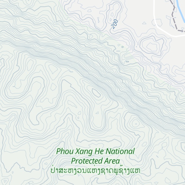 Map of Phou Xanghe