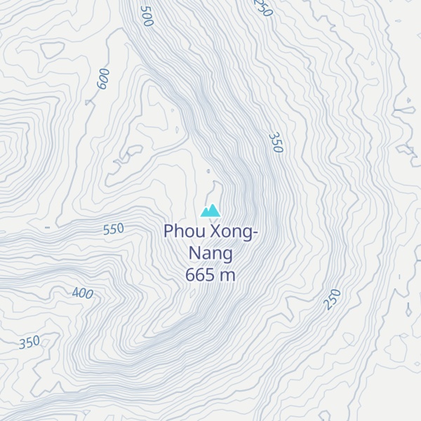 Map of Phou Xong-Nang