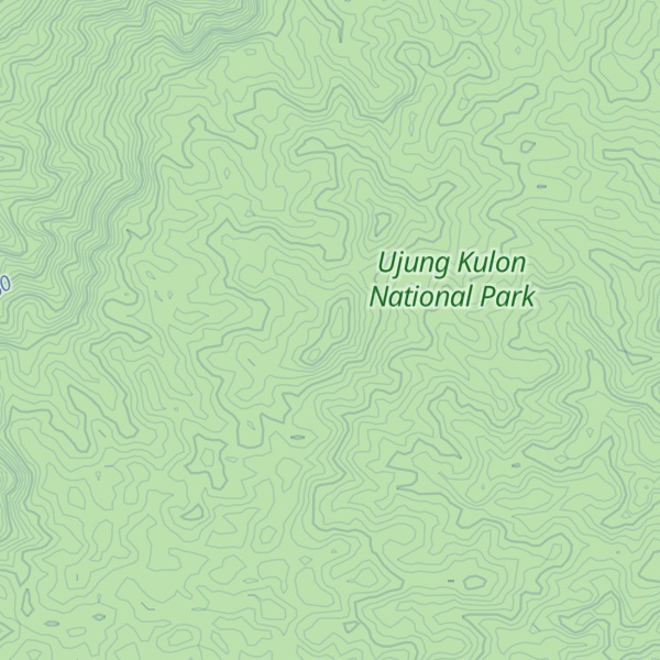 Map of Gunung Honge