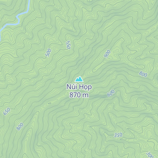 Map of Núi Họp