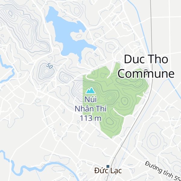 Map of Núi Nhân Thi