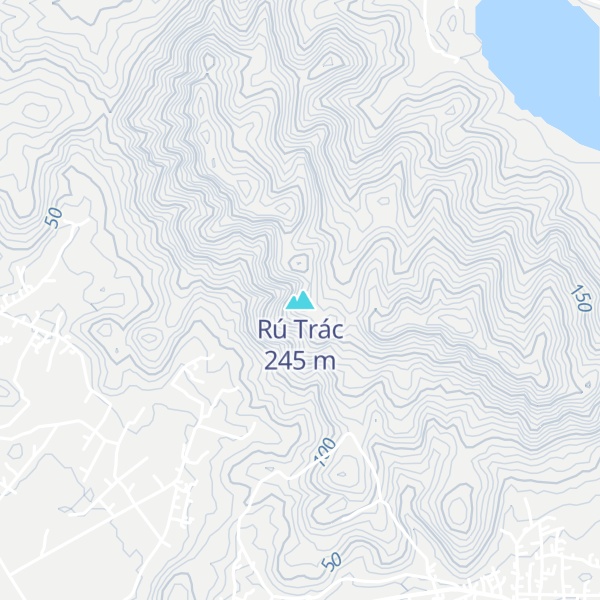 Map of Rú Trác