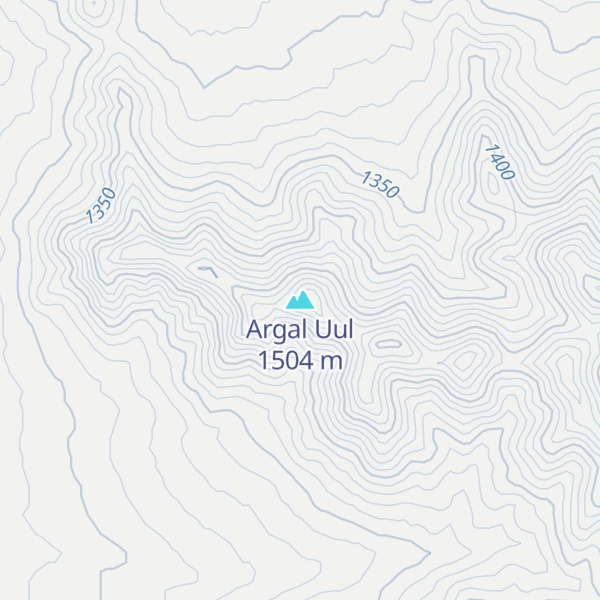 Map of Argal Uul