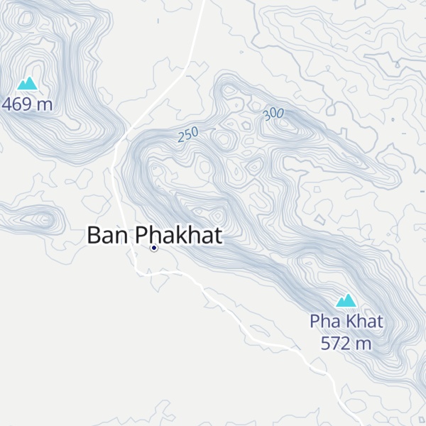 Map of Pha Khikhoung