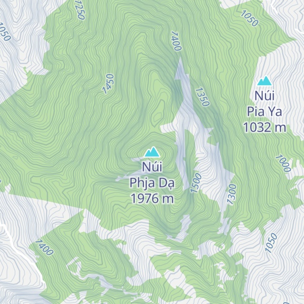 Map of Núi Phja Dạ