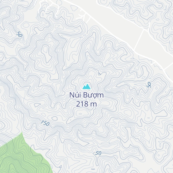 Map of Núi Bượm