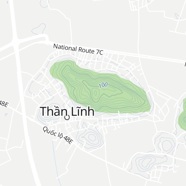 Map of Núi Chợ