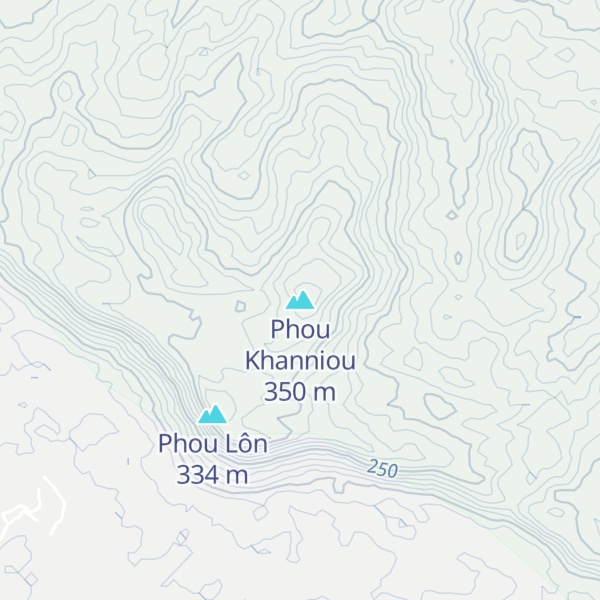 Map of Phou Khanniou
