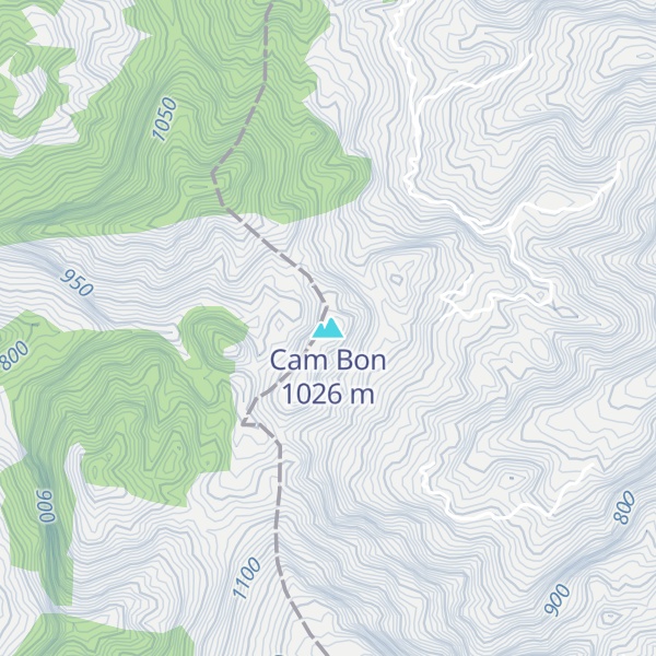 Map of Cam Bon