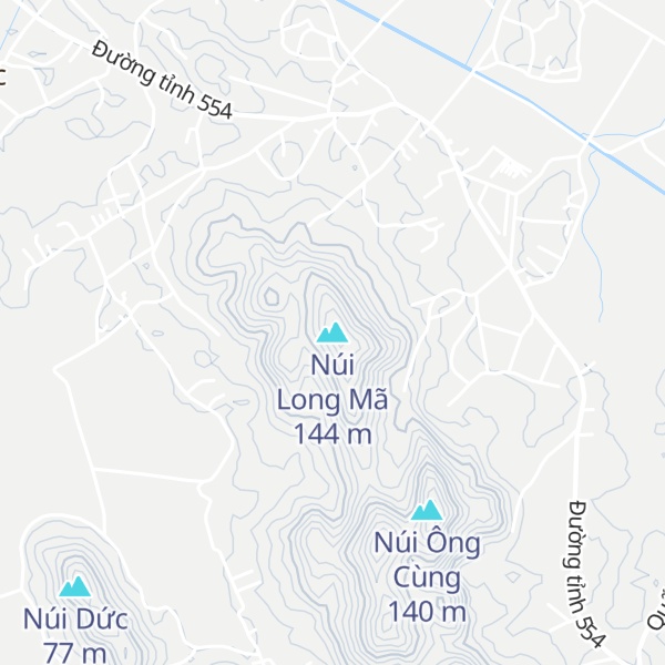 Map of Núi Long Mã