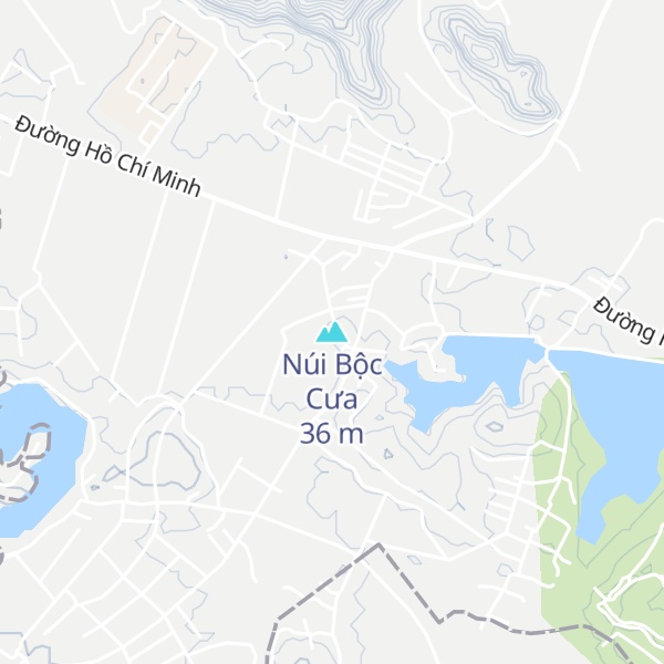 Map of Núi Bộc Cưa