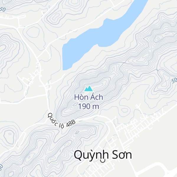 Map of Hòn Ách