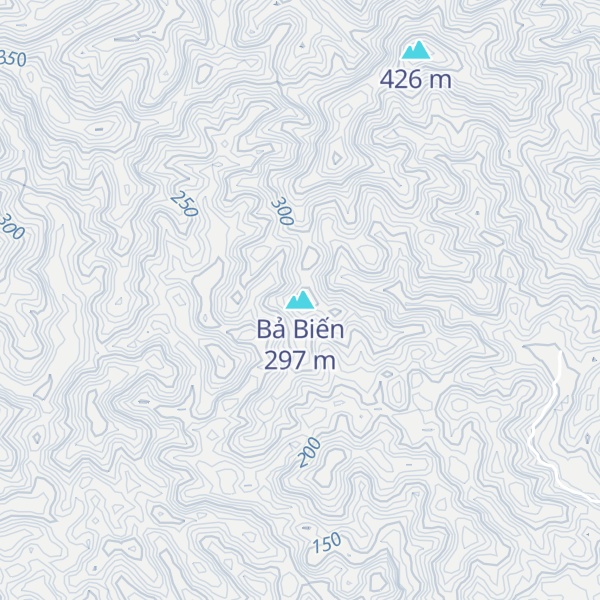 Map of Bả Biến