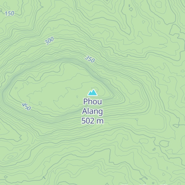 Map of Phou Alang