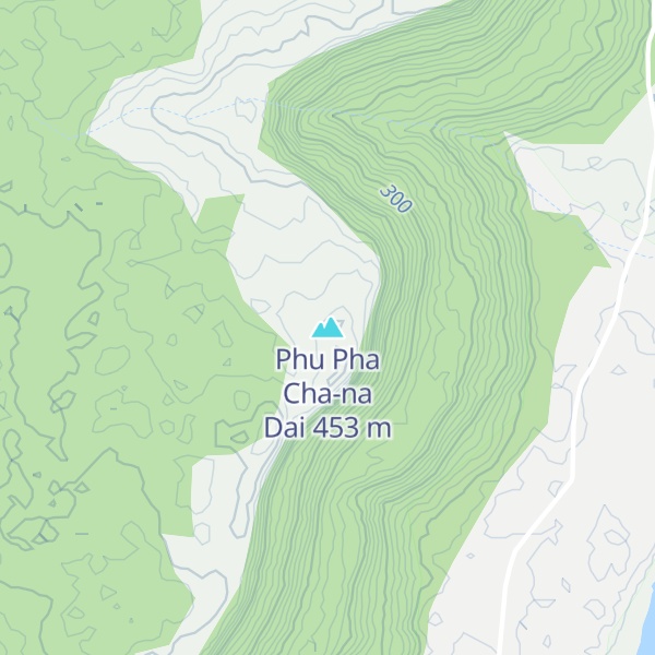 Map of Phu Pha Cha-na Dai