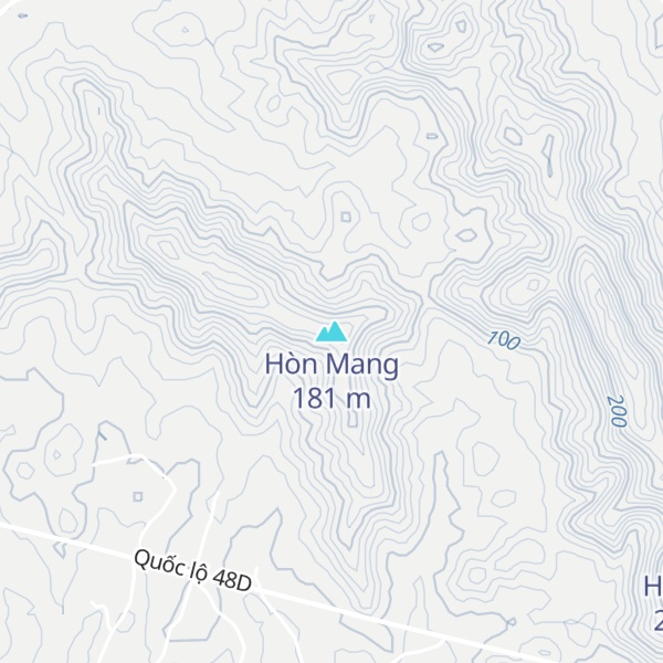 Map of Hòn Mang