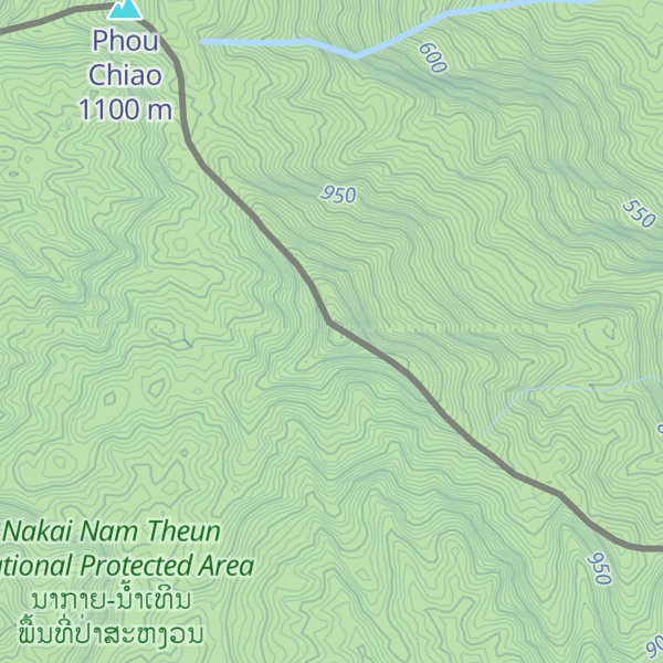 Map of Phou Katang