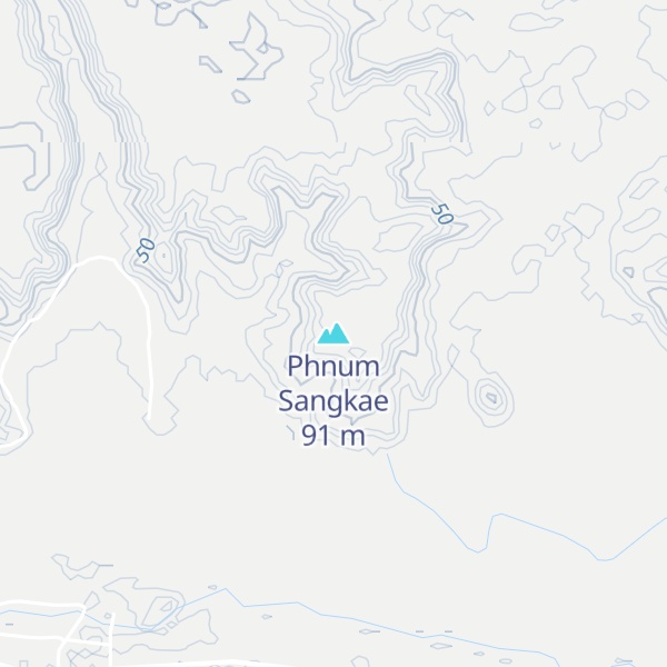 Map of Phnum Sangkae
