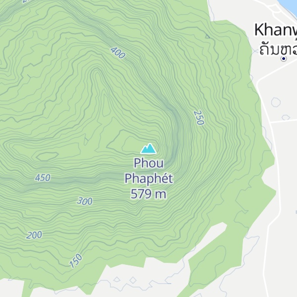 Map of Phou Phaphét