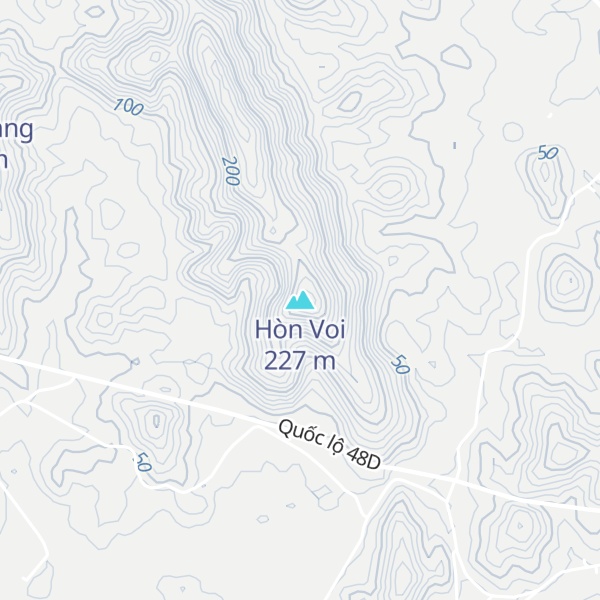 Map of Hòn Voi