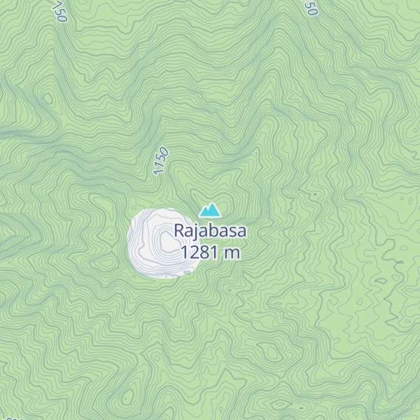 Map of Rajabasa