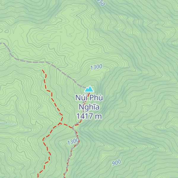 Map of Núi Phù Nghĩa