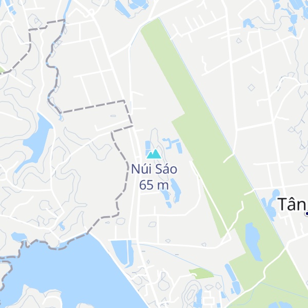 Map of Núi Sáo