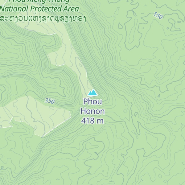 Map of Phou Honon