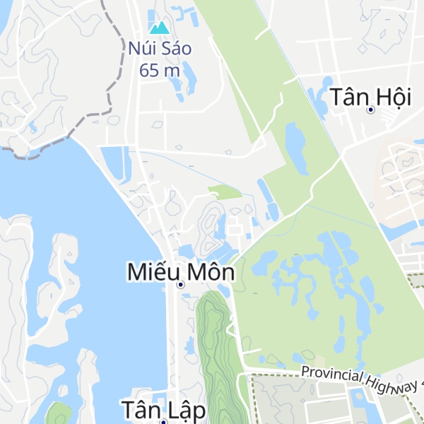 Map of Núi Cửa Đền