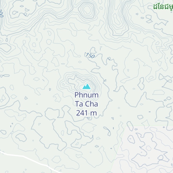 Map of Phnum Ta Cha
