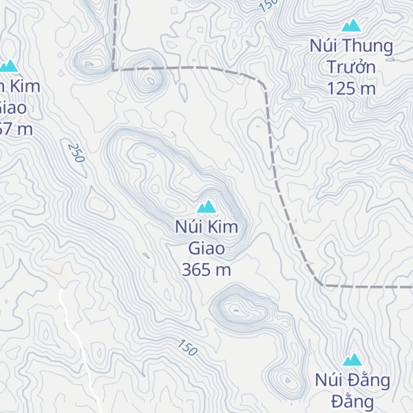 Map of Núi Kim Giao