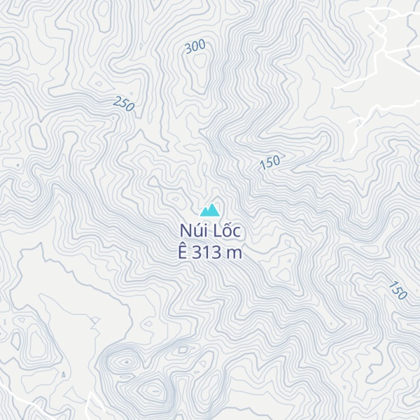 Map of Núi Lốc Ê