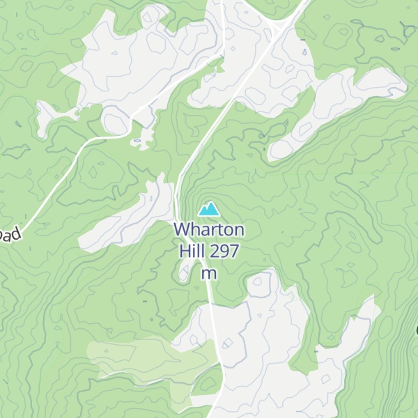 Map of Wharton Hill