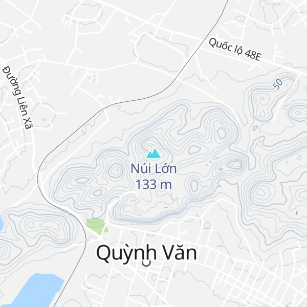 Map of Núi Lớn